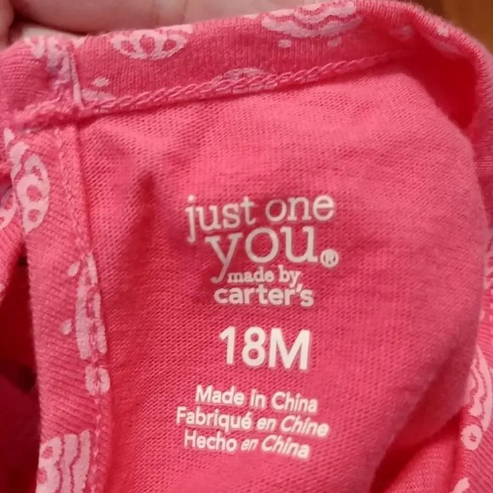Carter's Pink Turtle‎ Romper